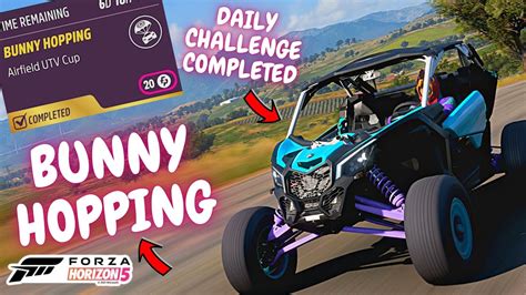 Forza Horizon 5 How To Complete BUNNY HOPPING Forzathon Daily Challenge