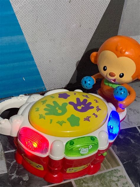 Vtech Baby Monkey Drum On Carousell