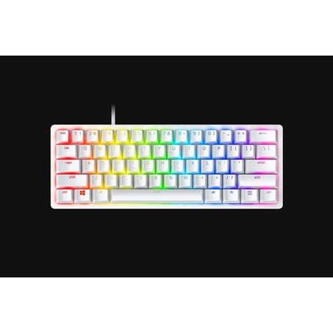 Razer Huntsman Mini Mercury Edition 60 Optical Gaming Keyboard