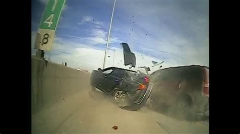 Colorado Driver Smashes Into Car Nearly Hits Trooper During Traffic