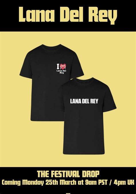 Upcoming merch preview : r/lanadelrey