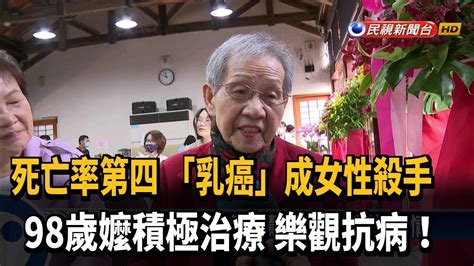 「乳癌」成女性殺手 98歲嬤樂觀抗病呷百二－民視台語新聞 Youtube