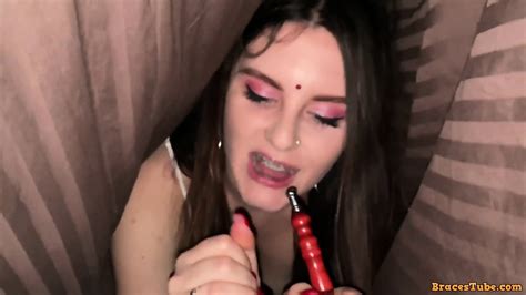 Girl Under Blanket Treating Coronavirus Covid 19 Smoking Hot IMWF