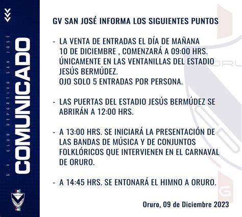 Copa Simon Bolivar - Nacional B: Venta de Entradas GV San Jose vs San