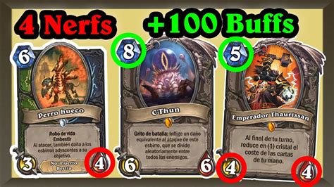 Vaya Locura Cambios A Est Ndar Y Buffs A Wild Hearthstone