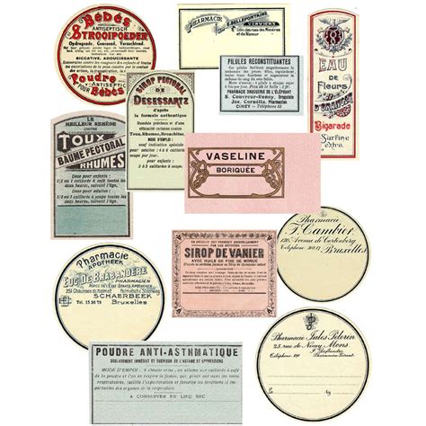 French Toiletries Ephemera Downloads | Stampington & Company