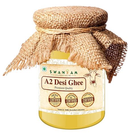 Buy Swanyam A2 Ghee A2 Vedic Bilona Desi Cow Ghee Traditional Bilona