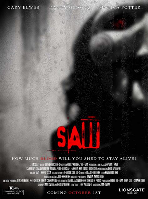 Saw Movie Poster | Saw film, Horror movie posters, Horror movies