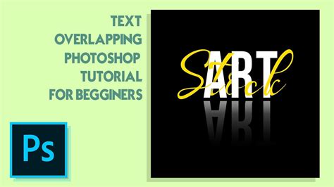 Text Overlapping Text Effect Photoshop Tutorial Art Stock YouTube