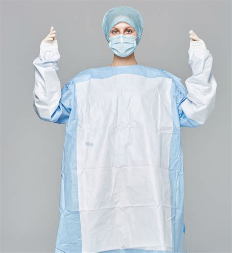 Aami Level 3 Reinforced Surgical Gown Bgecare