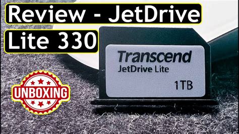 Unboxing - Transcend JetDrive Lite 330 for MacBook Pro and MacBook Air ...
