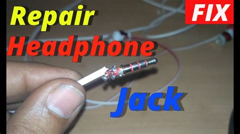 How To Fix Broken Headphone Jack 100 FIX 2018 YouTube