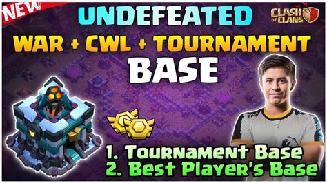 UNDEFEATED TH13 BASE WITH LINK 2023 NEW BEST TH13 WAR BASE TH13 CWL