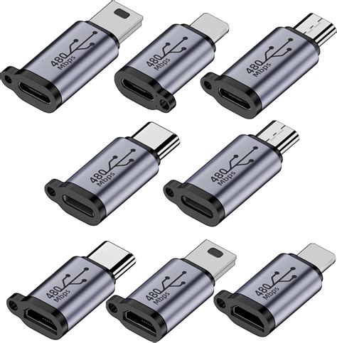 Adaptateur Lightning Vers USB C Adaptateur USB C Micro USB Vers USB C