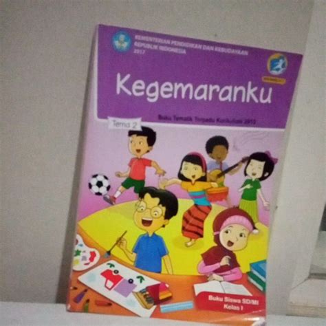 Jual Buku Tematik Kelas 1 Sd Tema 2 Bekas Shopee Indonesia