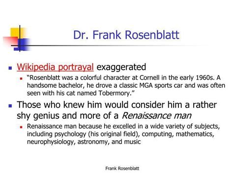 Frank Rosenblatt - Alchetron, The Free Social Encyclopedia