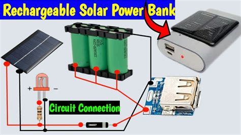 Simple Rechargeable Power Bank Circuit Diagram