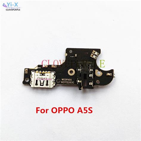 USB Charging Port Charger Board Flex Cable For OPPO A5S Repair Parts