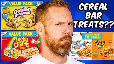 Whats The Best Cereal Bar Treat Taste Test Youtube