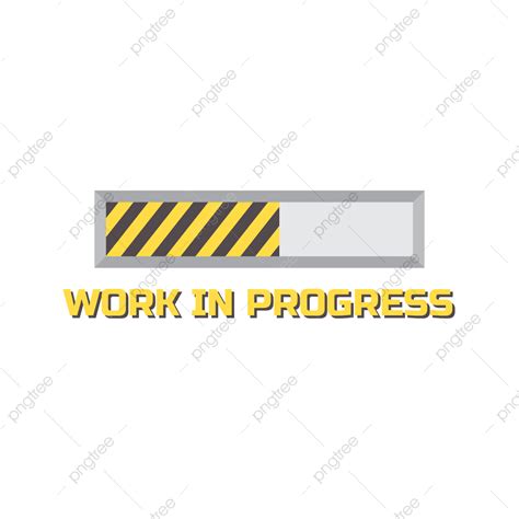 work  progress work loading  wait png  vector