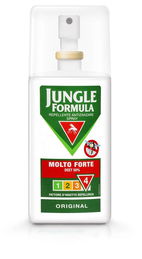 Jungle Formula Repellente Zanzare Spray Molto Forte Ml Ideale Per