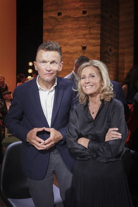 Photo Exclusif Sylvain Tesson Claire Chazal Enregistrement De L