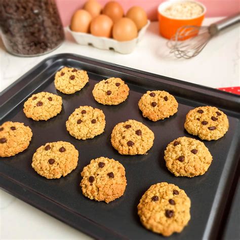 Galletas De Avena Con Chips De Chocolate