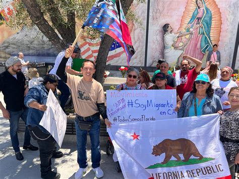 Caravana con rumbo a Florida rechaza nueva ley de inmigración de