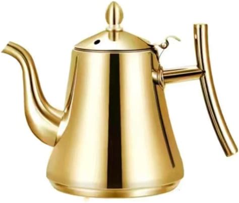 Amazon 50oz 1500ml Stainless Steel Teapot JYJFGSFA Metal Tea