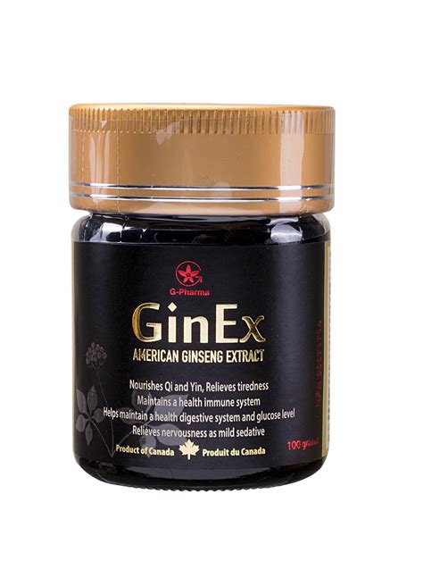 Red Ginseng Extract American Ginseng Extract GinEx 100 grams. Extra