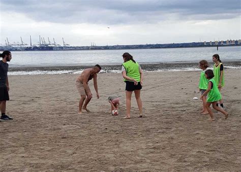 Honfleur Du Rugby Sur La Plage Tous Les Lundis Soir