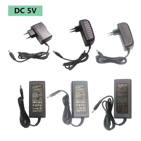 อะแดปเตอรจายไฟไฟ LED 5V AC 100V 240V เปน DC DC5V 1A 2A 3A 6A 8A