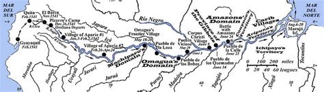 Athena Review Image Archive Map Of Orellana S Amazon Voyage