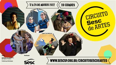 Sesc S O Paulo Apresenta Circuito Sesc De Artes Em Munic Pios Do