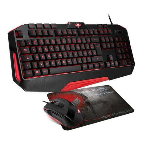 Spirit Of Gamer Pro Mk Pack Clavier Souris Ldlc Mus Ericorde