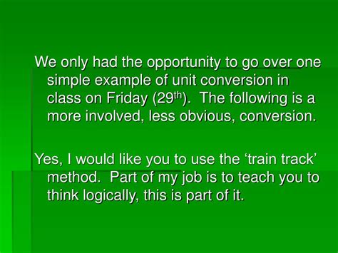 conversion  powerpoint