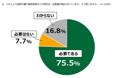 【18歳意識調査：sns】法整備は必要755％ テレビ出演者への誹謗中傷の原因「匿名性」633％ 使用経験者の7割以上が「生活に必要不可欠