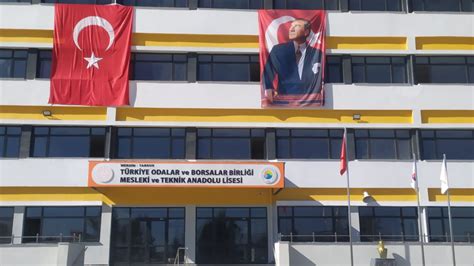 Okulumuz Hakkında Tarsus TOBB Mesleki ve Teknik Anadolu Lisesi