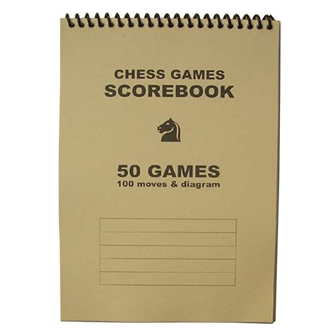 Ygxbm High Quality Tools Notebook For Recording Basic General Chess