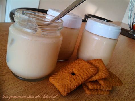 Yaourt au spéculoos les gourmandises de missduf