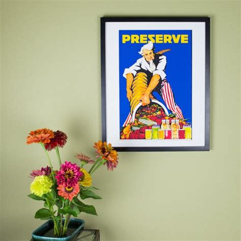 Preserve Poster Uncle Sam Vintage Poster Reproduction Authentic