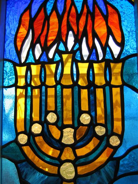 Stained Glass Window In Israel Jewish Art Stained Glass Art Judaica Art