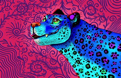 Blue Jaguar by Dragonfoxgirl on DeviantArt