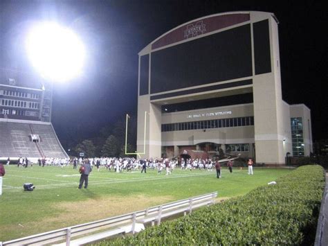 Mississippi State Bulldogs - field view of scoreboard at Davis Wade ...