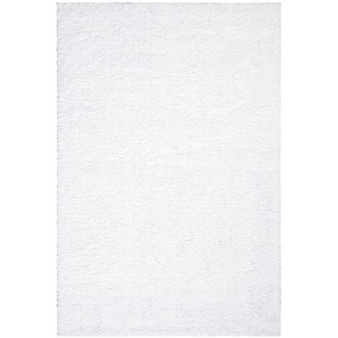 Tapis à Poils Longs Softy Blanc Neige 120x170cm Leroy Merlin