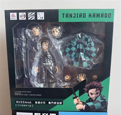 Aniplex Buzzmod Demon Slayer Set Of 4 Buzzmod Tanjiro Kamado Buzzmod