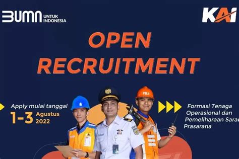 Loker Bumn Kai Buka Lowongan Pekerjaan Untuk Slta D Dan S Tahun