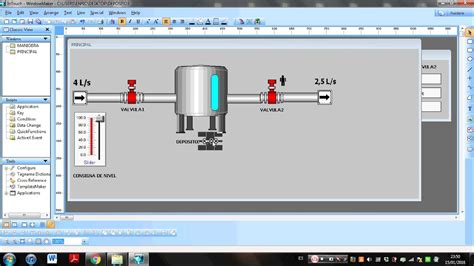 Scada Intouch Dep Sito Controlado Con Consigna Youtube