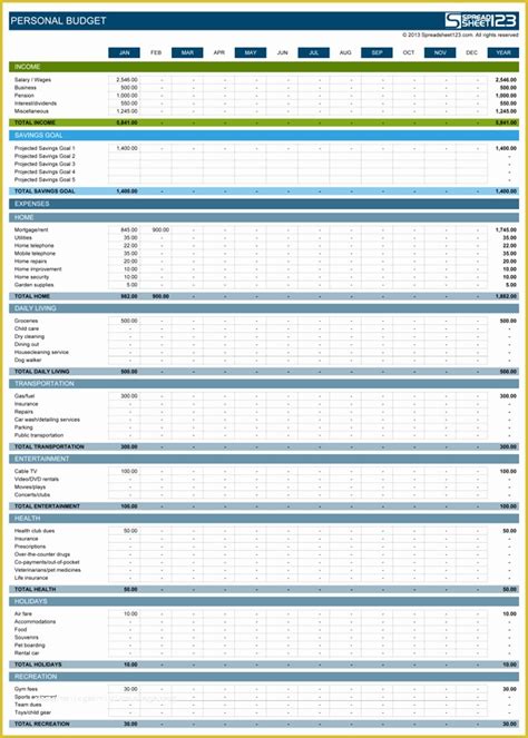 excel home budget template   excel spreadsheet household bud