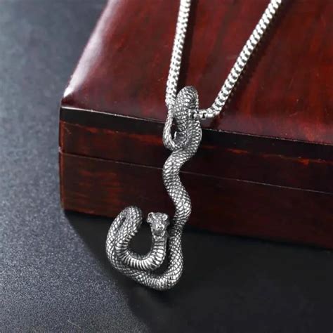 Chaine Argent Maille Serpent